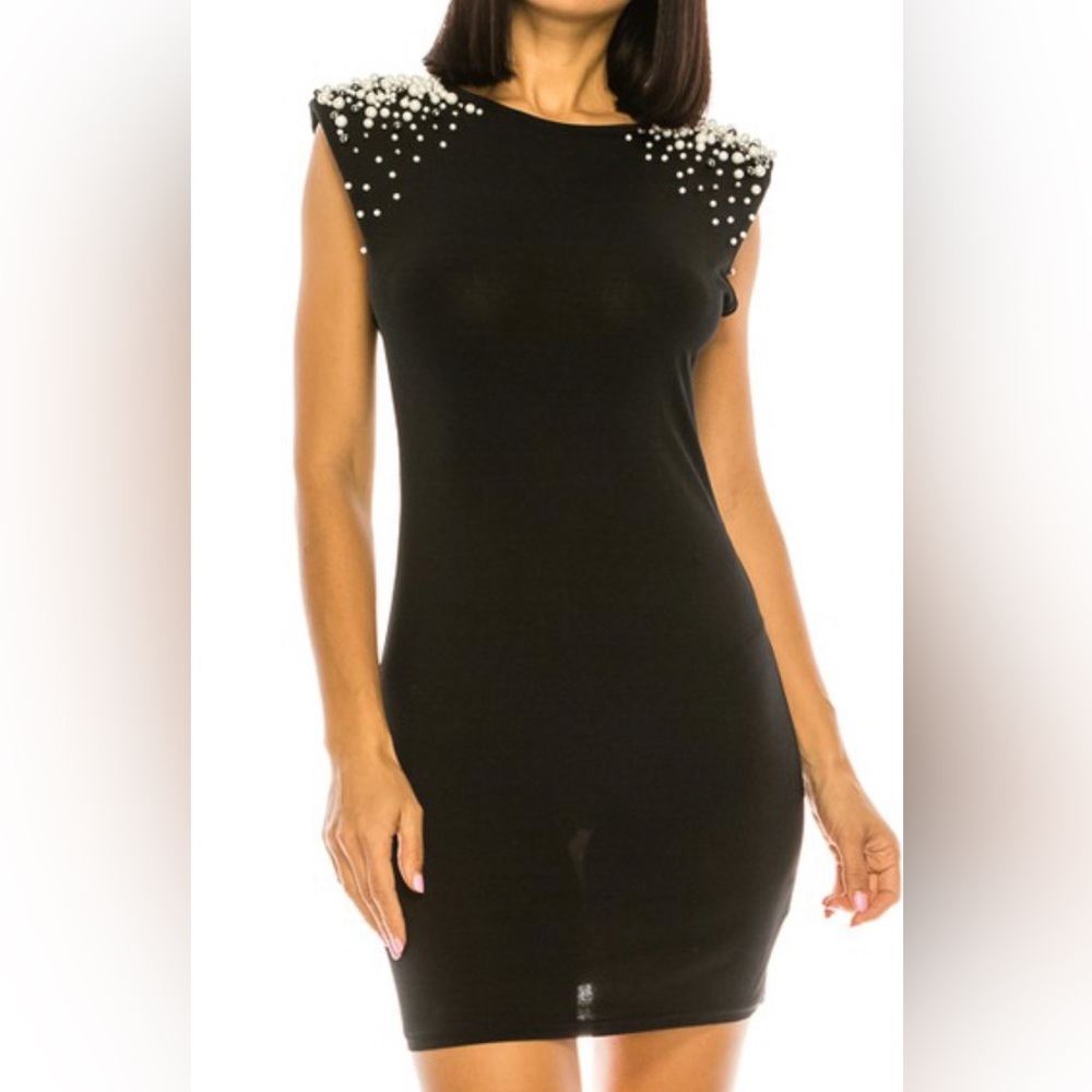 Pearl Detailed Dress